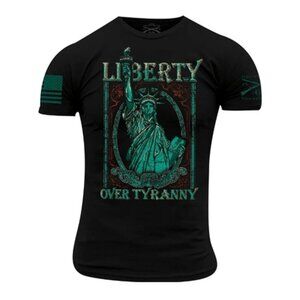 NEW - Grunt Style Liberty Over Tyranny T-Shirt, Black - Size 2XL
